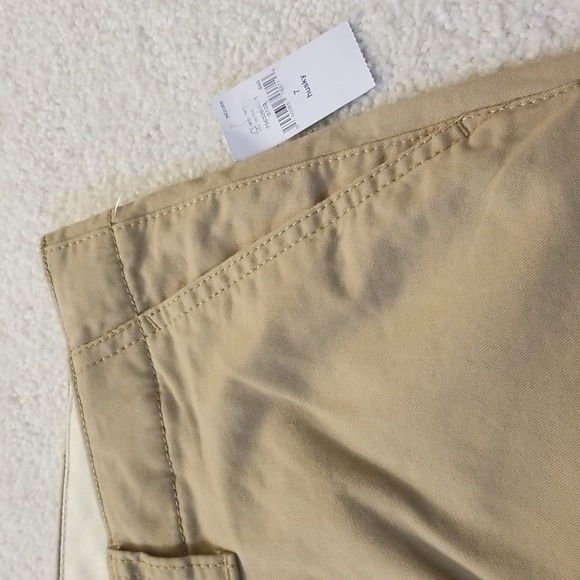 NWT GapKids Size 7 Husky Lived-In Khakis with Washwell in British Khaki - Picture 4 of 7
